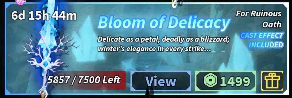 Bloom of Delicacy